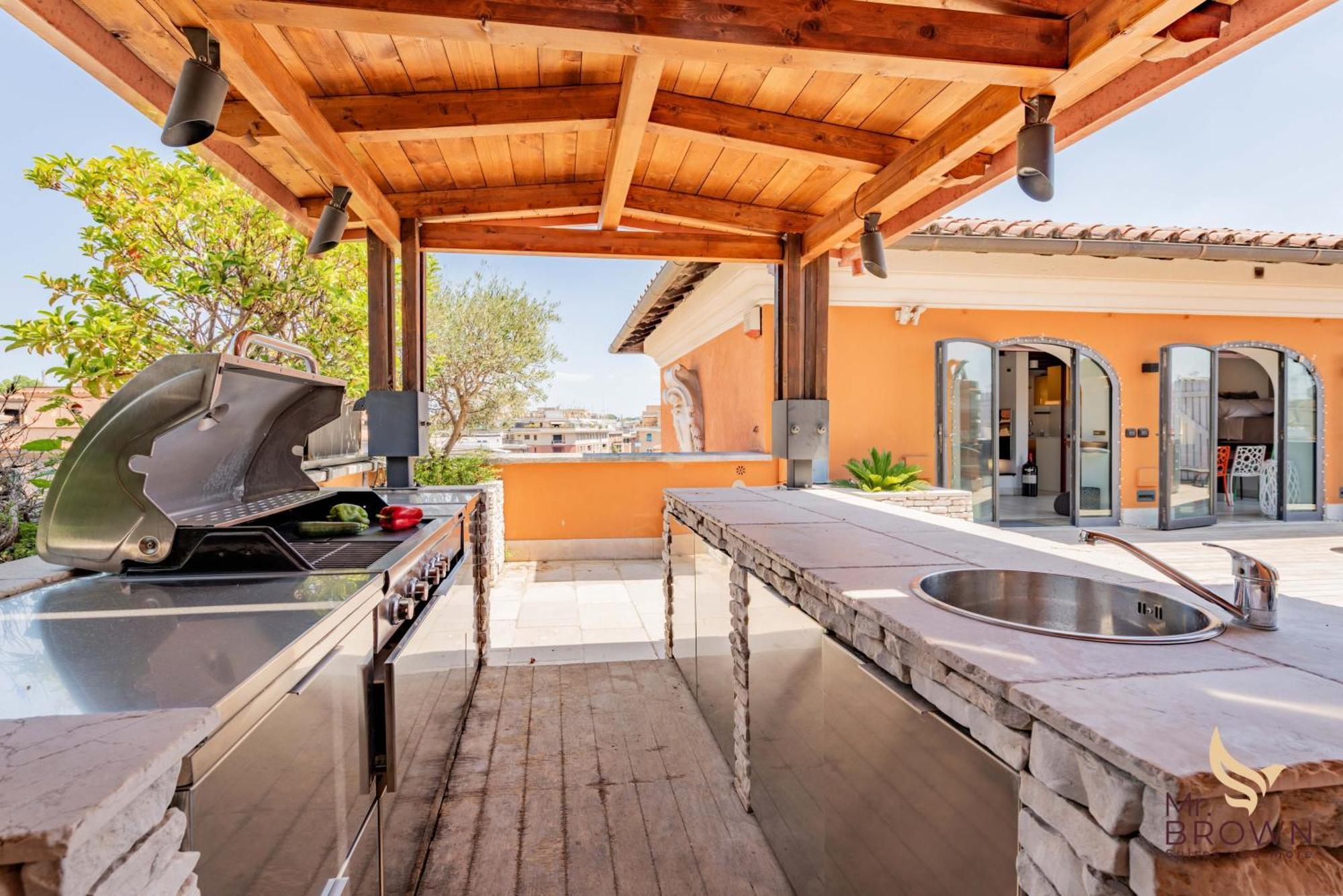 Apartment Mrbrown Luxury Terrace With Pool Rom